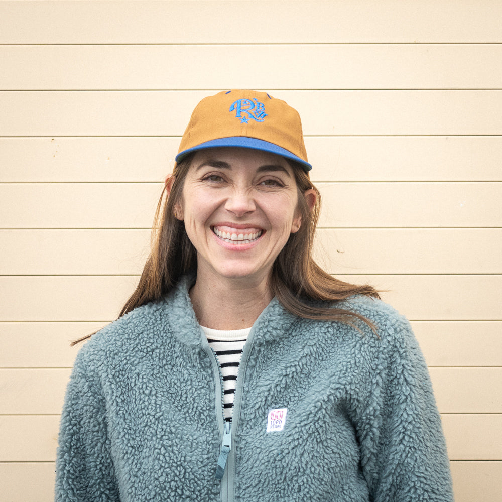 RBW Hat - Stubby - Brown-n-Blue