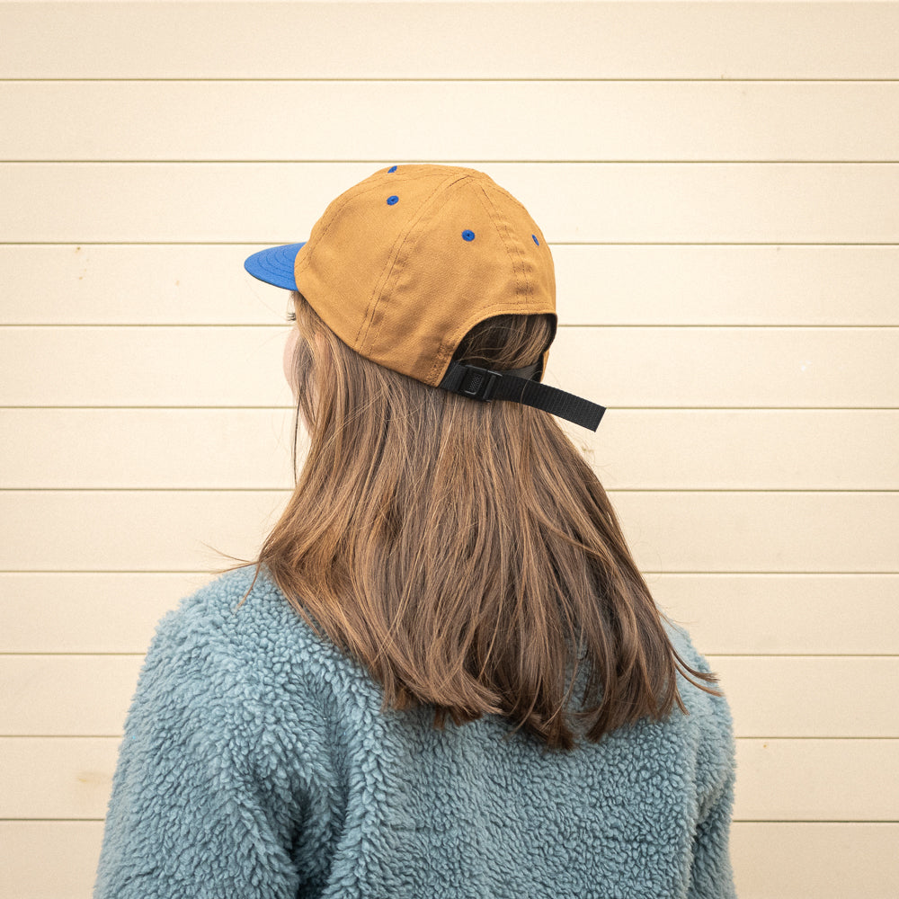 RBW Hat - Stubby - Brown-n-Blue