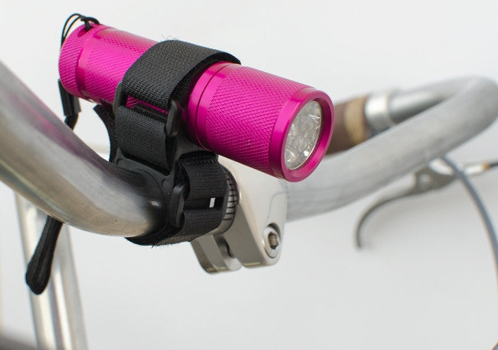 LED Taschenlampe Halterung für Fahrrad Reiten 2,2  – Grandado