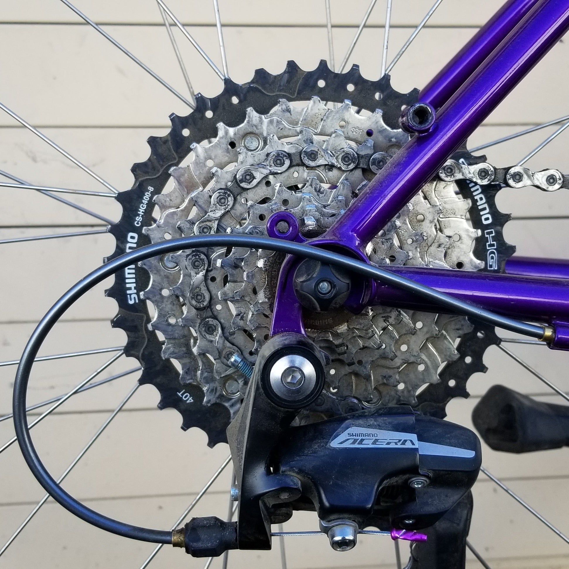 Shimano 8 speed sales mountain bike cassette