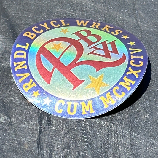 RBW Sparkly Reflective Sticker