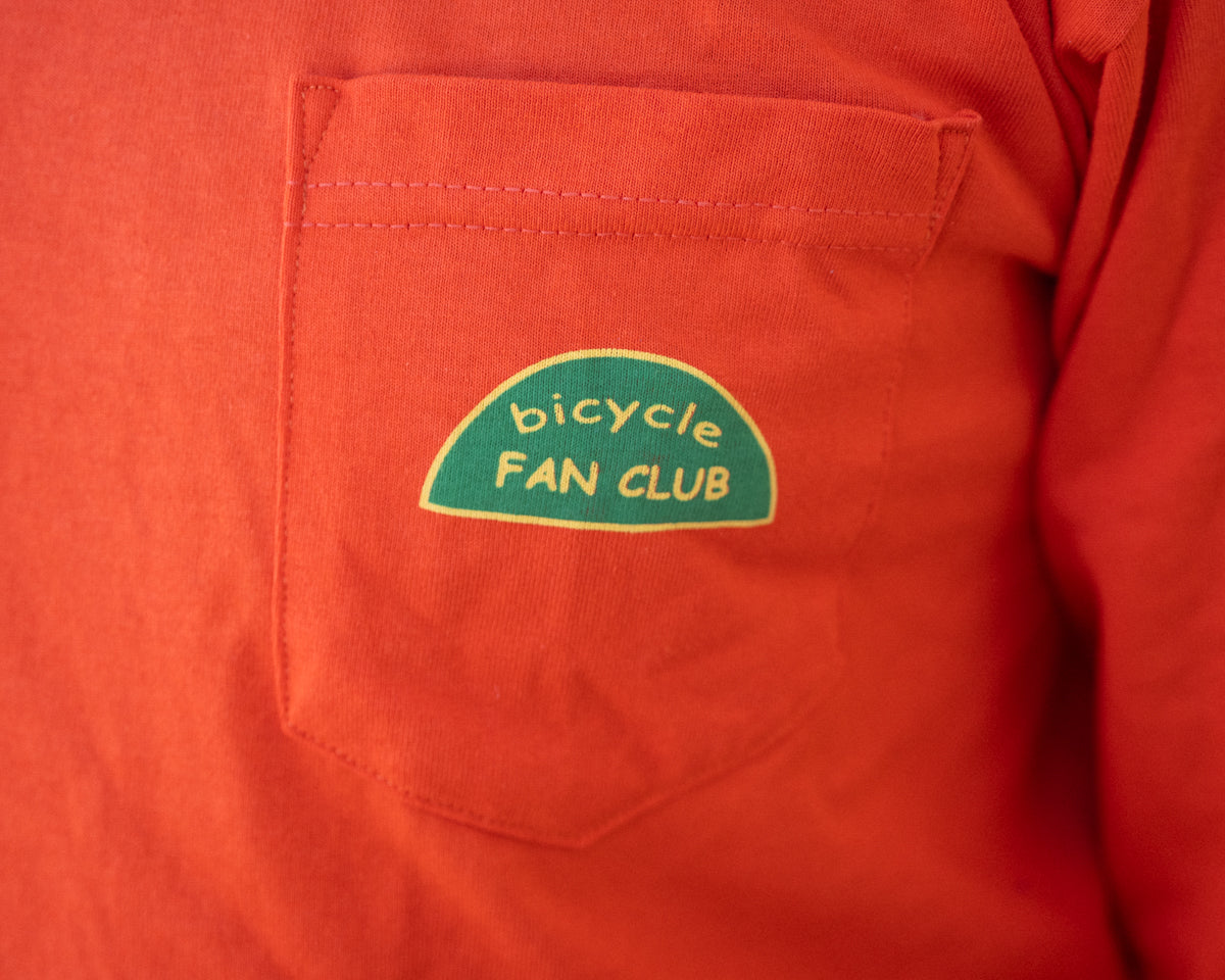 Bicycle Fan Club Shirt - Union-made Pocket Long Sleeve