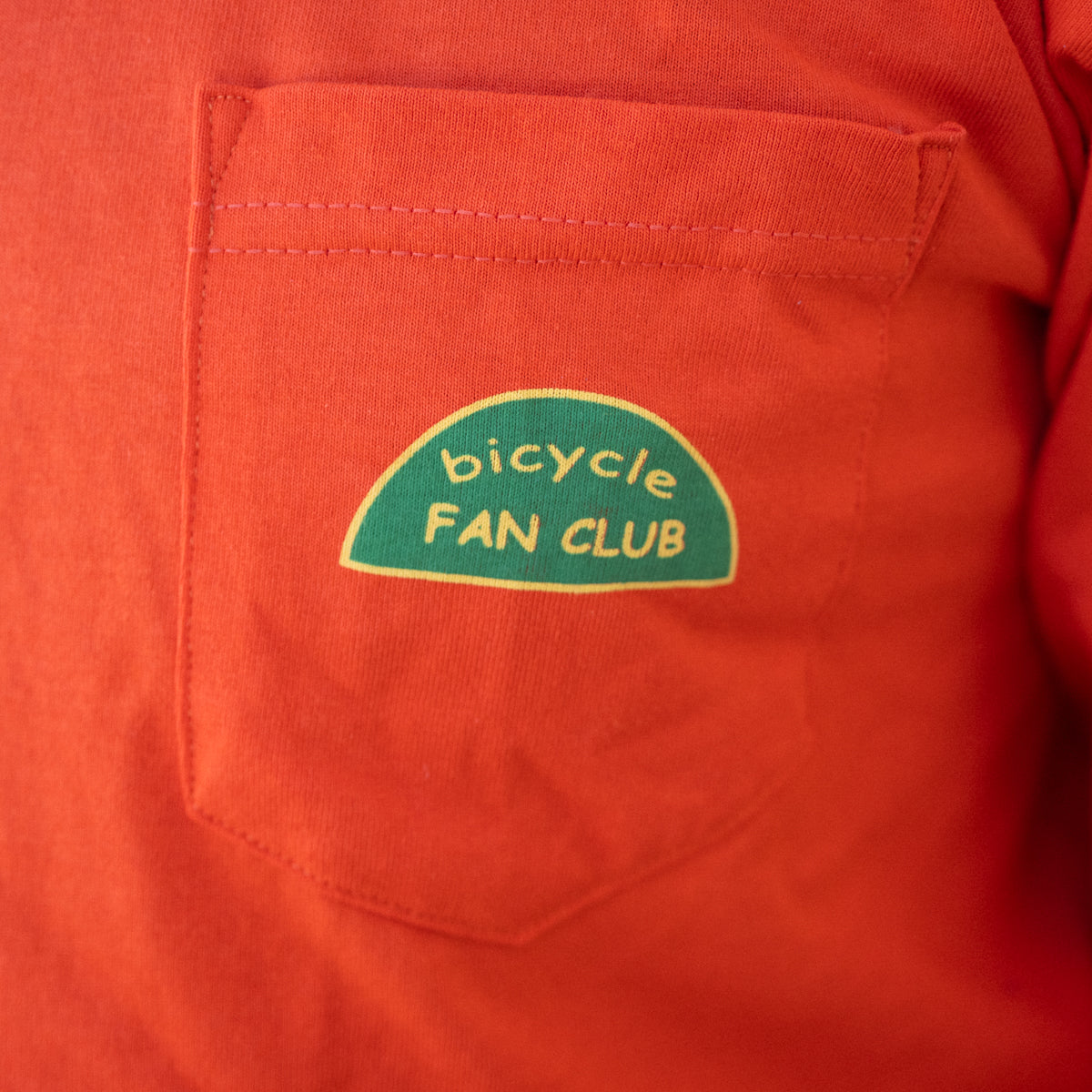 Bicycle Fan Club Shirt - Union-made Pocket Long Sleeve