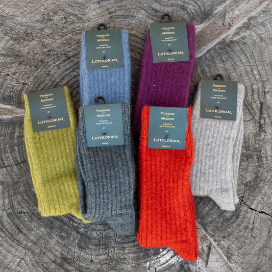 Possum Merino Socks from New Zealand