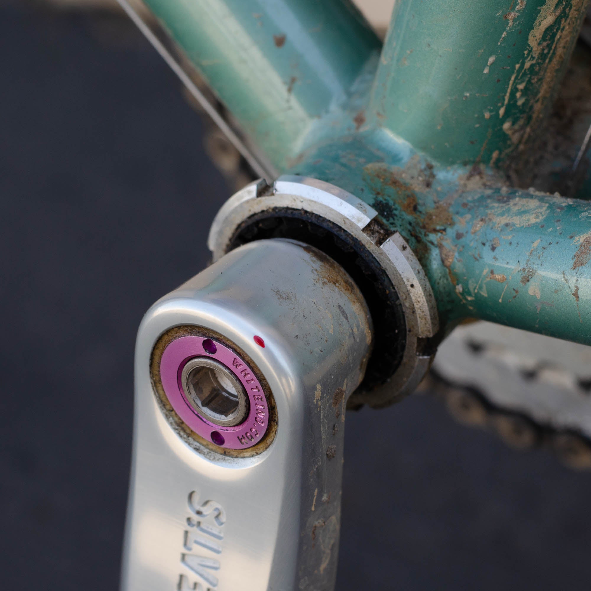 Bottom Bracket - White Industries, square taper, stainless steel