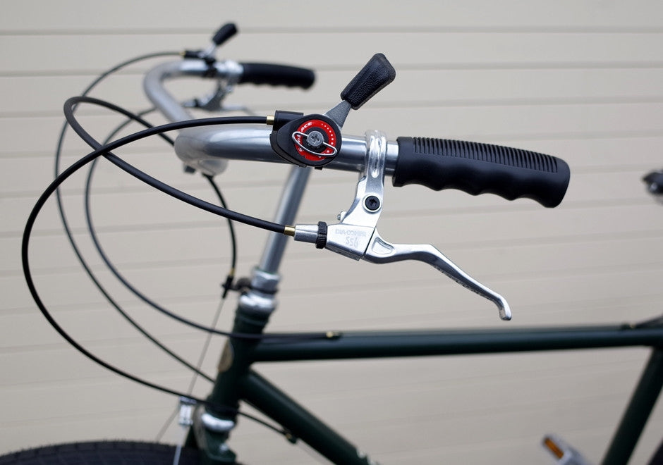 Lever on a store bike