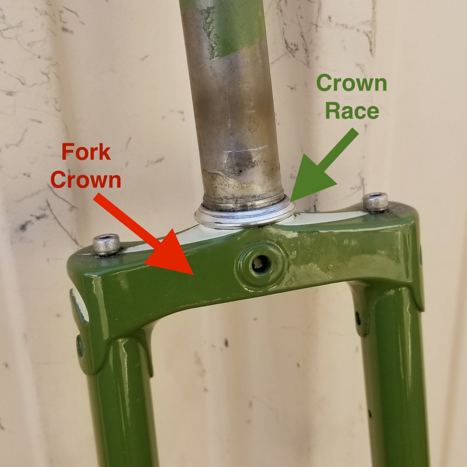 Crown race sale fork